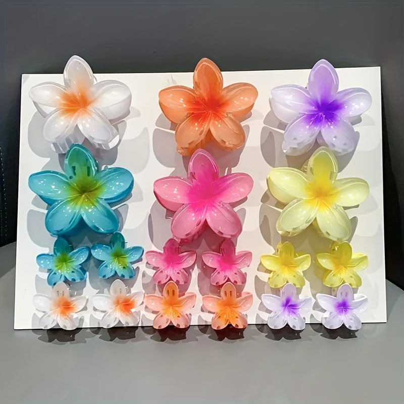 ✨ GANCHO DE CABELO FORMATO DE FLOR - VÁRIOS TAMANHOS ✨