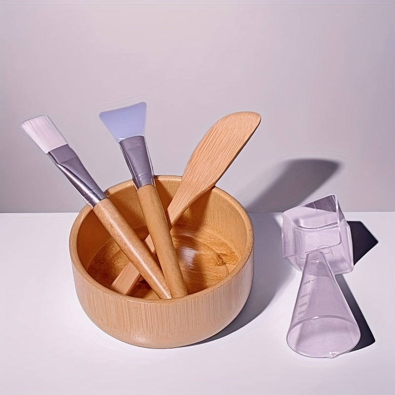 ✨ KIT PARA MÁSCARAS FACIAIS DE BAMBU ✨