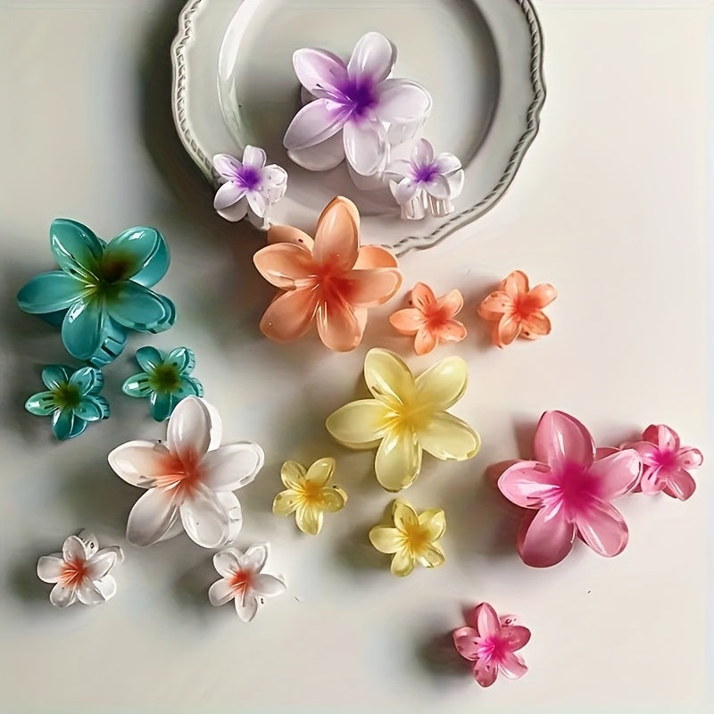 ✨ GANCHO DE CABELO FORMATO DE FLOR - VÁRIOS TAMANHOS ✨