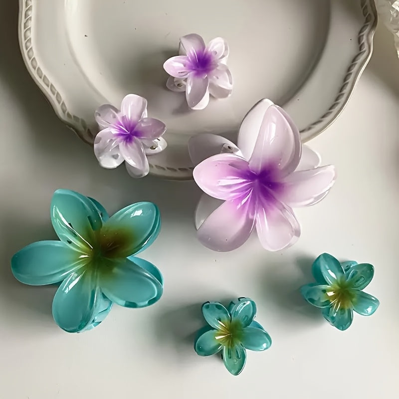 ✨ GANCHO DE CABELO FORMATO DE FLOR - VÁRIOS TAMANHOS ✨