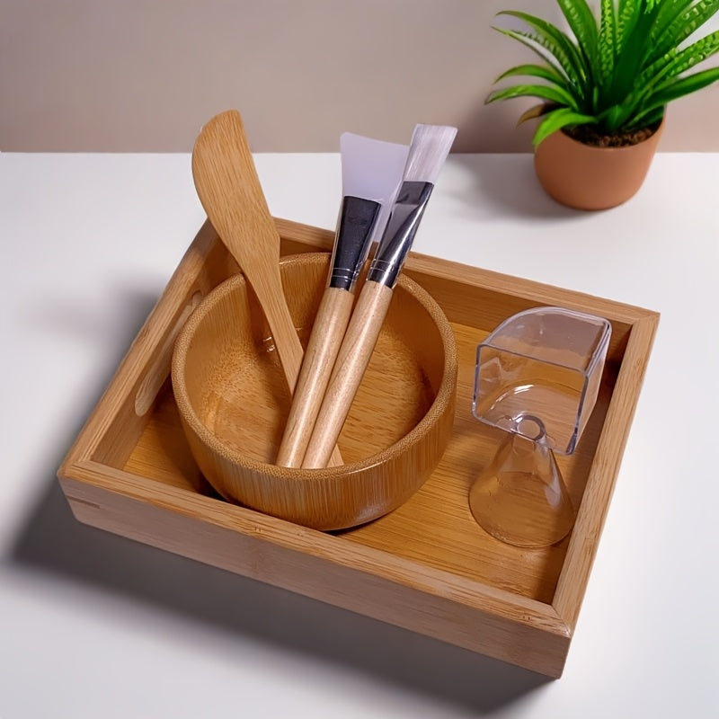 ✨ KIT PARA MÁSCARAS FACIAIS DE BAMBU ✨