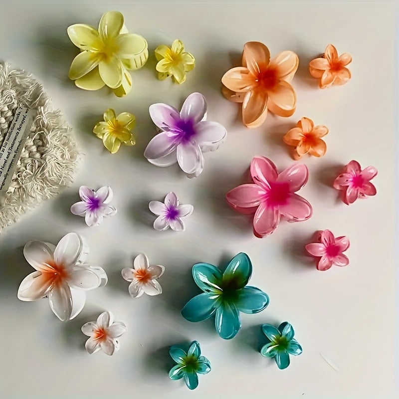 ✨ GANCHO DE CABELO FORMATO DE FLOR - VÁRIOS TAMANHOS ✨