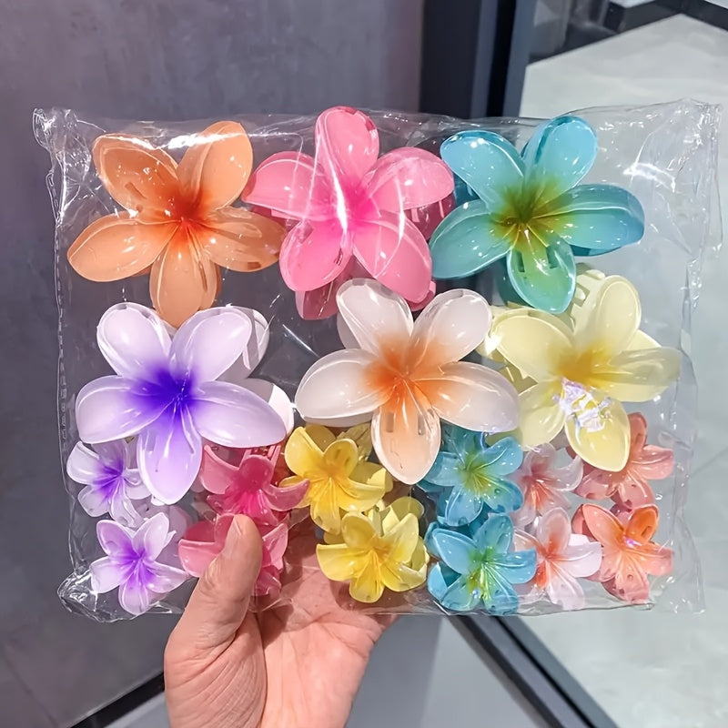 ✨ GANCHO DE CABELO FORMATO DE FLOR - VÁRIOS TAMANHOS ✨