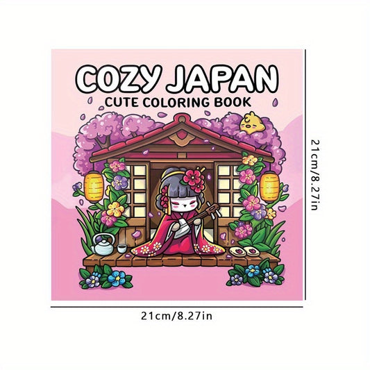 ✨ LIVRO PARA COLORIR – COZY JAPAN! ✨